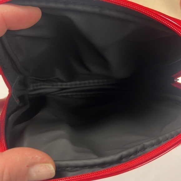 Christian Dior Red Patent Zip Around Cosmetic Clutch - Picture 7 of 8